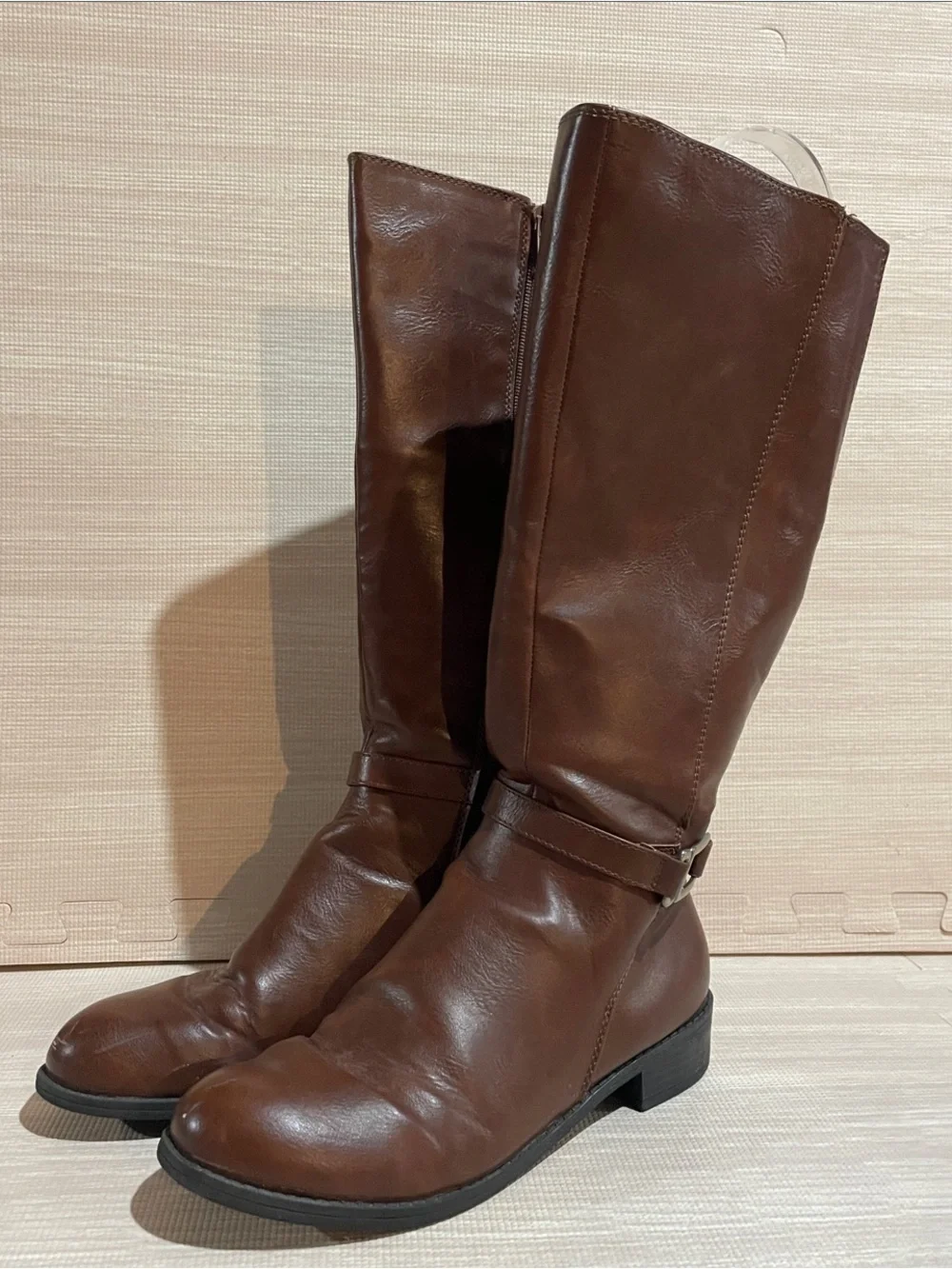 Life Stride Women's Tall Brown Riding Boots